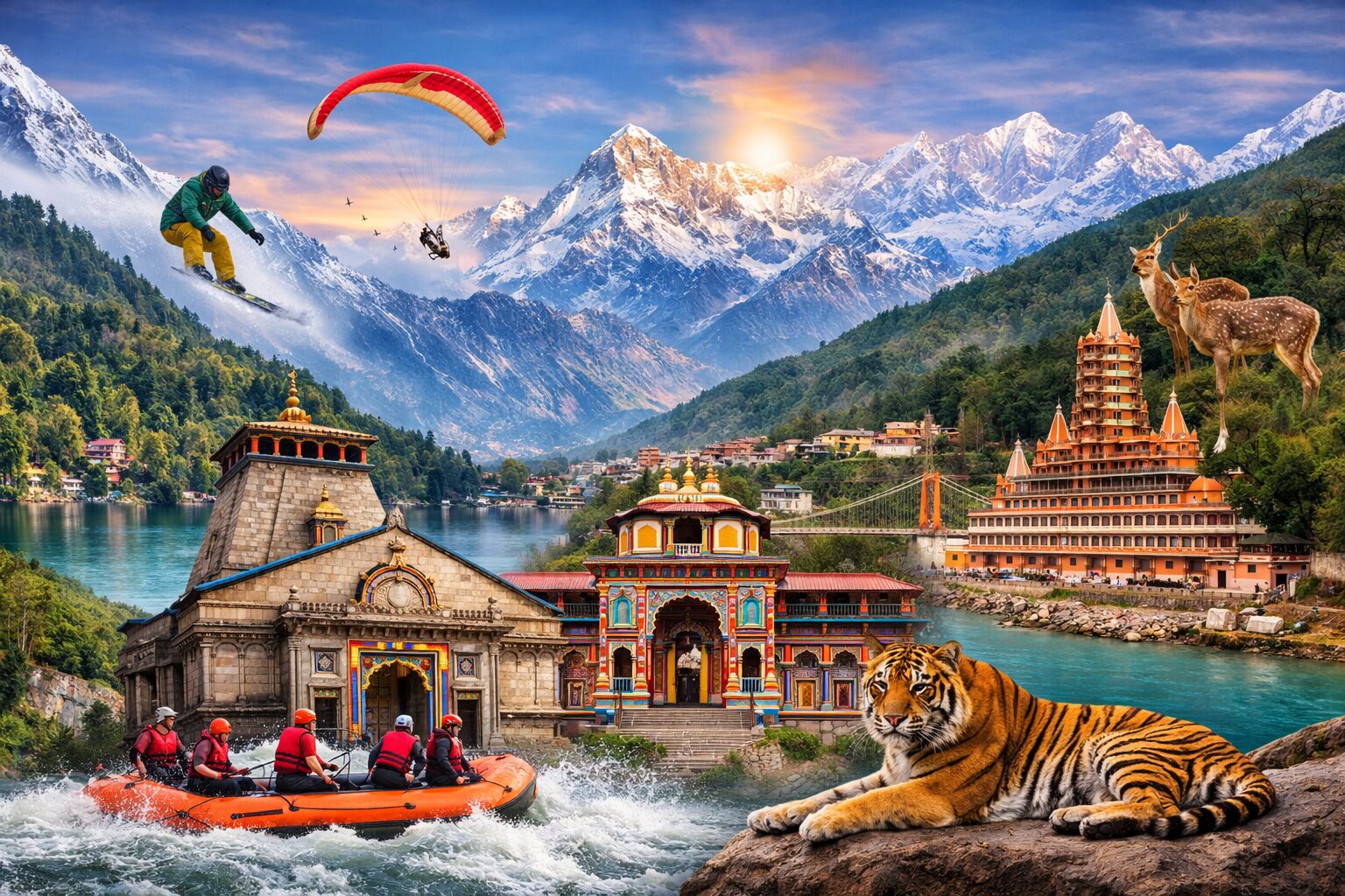 Uttarakhand travel guide Himalayan mountains